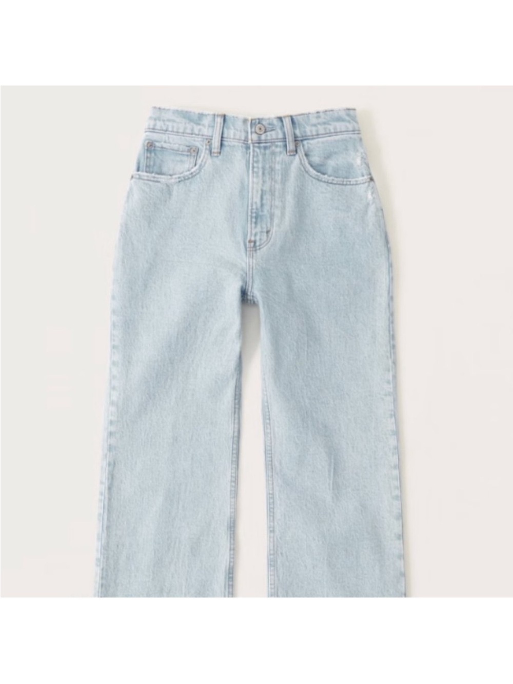 Abercrombie & Fitch Jeans 90s Relaxed Jean Curve Love High Rise 30 Tall - Picture 2 of 5